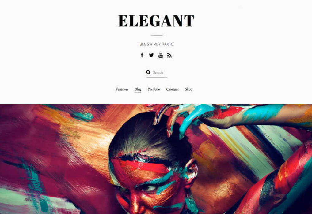 elegant wordpress theme