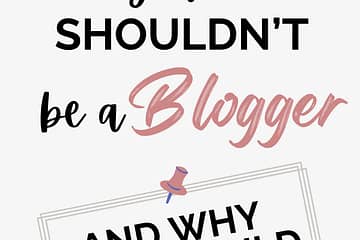 reasons why should be a blogger