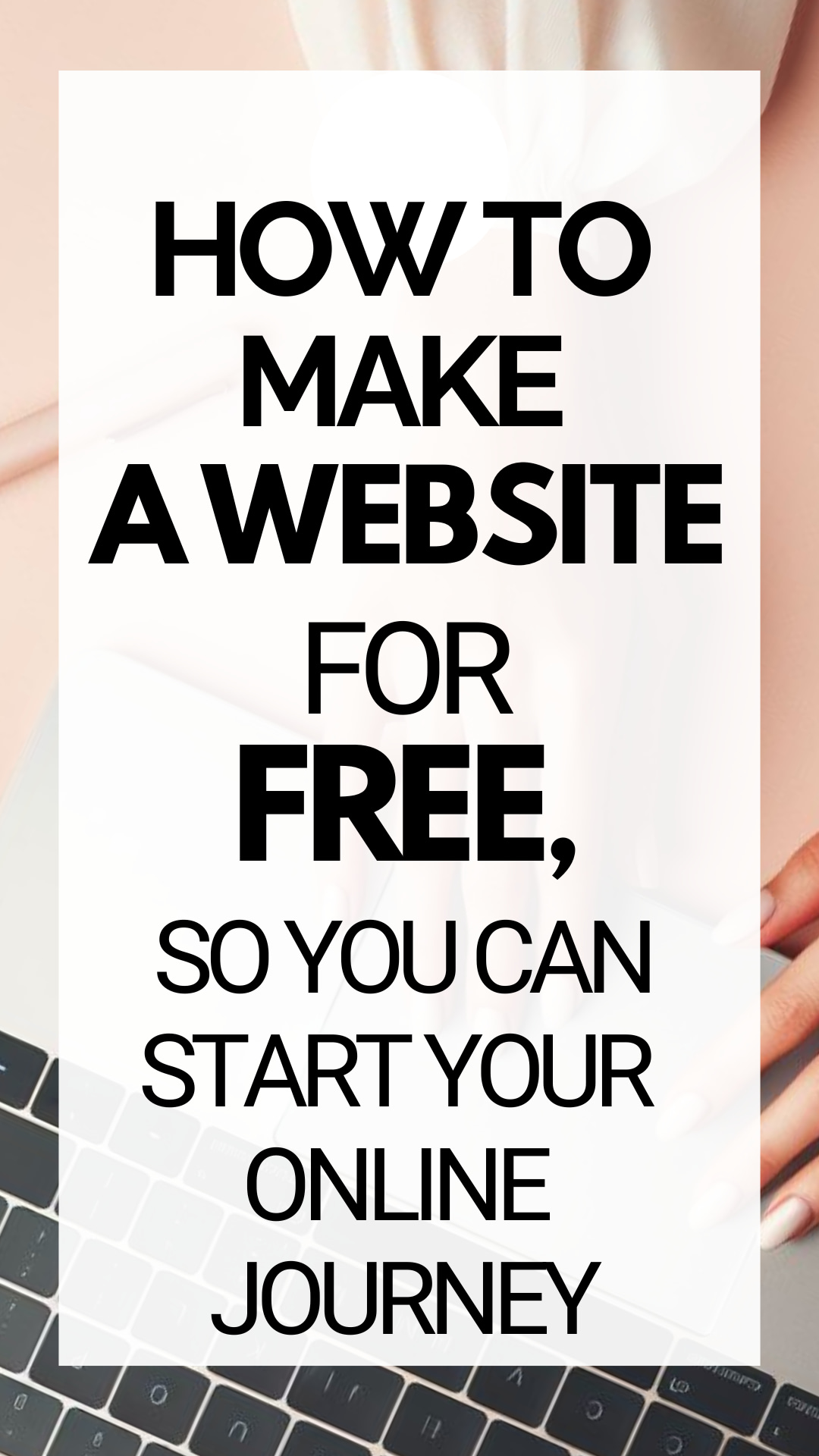 how to make a website for free